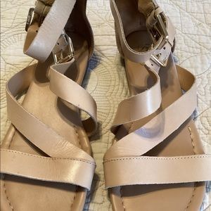 Nude sandals